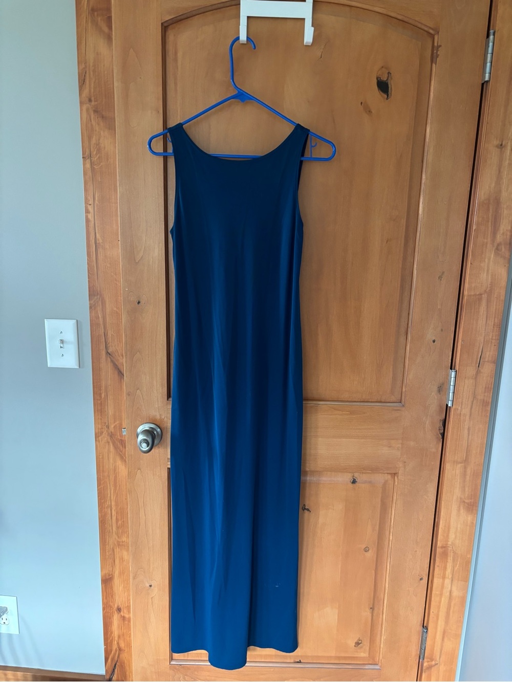 Laundry By Shelli Segal Sleeveless Navy Maxi Dress
